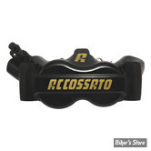 ETRIER RADIAL - ENTRE AXES : 100MM - ETRIER AVANT ACCOSSATO - 4-PISTONS - 100MM MONOBLOCK RADIAL BRAKE CALIPER - COTÉ : GAUCHE - NOIR