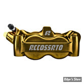 ETRIER RADIAL - ENTRE AXES : 100MM - ETRIER AVANT ACCOSSATO - 4-PISTONS - 100MM MONOBLOCK RADIAL BRAKE CALIPER - COTÉ : GAUCHE - OR