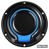 ECLATE I - PIECE N° 07 - COUVERCLE D EMBRAYAGE - SPORTSTER 04UP - FANGSTER - NOIR / BLEU