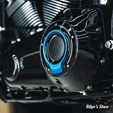 ECLATE I - PIECE N° 25 -  COUVERCLE D EMBRAYAGE -  OEM 53785-99 V-TWIN - SOFTAIL M8 2018 / TWINCAM 99/17 / TOURING 99/15 - FRANGSTER - noir / bleu
