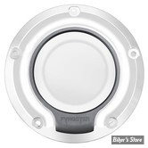 ECLATE I - PIECE N° 25A - COUVERCLE D EMBRAYAGE - OEM 25700477 / 25700388 / 25700458 - TOURING 16UP / FLHTCUL/FLHTKL 15UP - FANGSTER - CHROME SMOKY