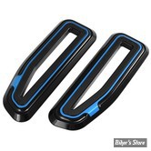 PLATEFORMES POUR SOFTAIL M8 2018UP - FANGSTER - Fangster Floorboard - NOIR / BLEU