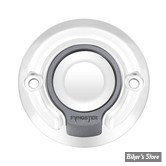  CACHE ALLUMAGE - FANGSTER POINT COVER - 2 HOLE POINTS COVER - CHROME SMOKY