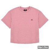 TEE-SHIRT FEMME - DICKIES  - OAKPORT BOXY SS TEE - BRIDAL ROSE - TAILLE M ( NI REPRIS, NI ECHANGE )
