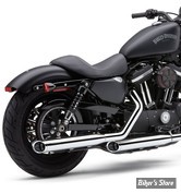 Silencieux Cobra - SPORTSTER 2014UP - 3 INCH SLIP ON - CHROME - 6031