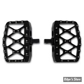 - REPOSES PIEDS - BURLY - MX EVOLUTION MINI FLOORBOARDS - NOIR -  B13-1018B