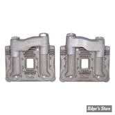 ECLATE D - PIECE N° 03 - COUVRES CULBUTEURS - SPORTSTER 04UP - ESTEVES MOTORCYCLE DESIGN EMD - KNUCKLEHEAD STYLE ROCKER COVER SET - ALU BRUT - LA PAIRE