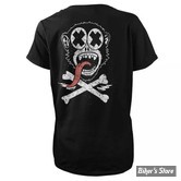 - TEE-SHIRT FEMME -  GAS MONKEY -  Knockout t-shirt - BLACK - TAILLE XXL