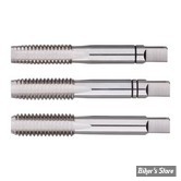 TARAUD 1"-8  X 3.0 - PROFILÉ CARRÉ : 14,5 MM - Rotec, HSS Hand tap set, 3 pcs, DIN 352, UNC 1" -8 - 307.0032