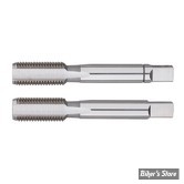 TARAUD 3/4" - 16 - PROFILÉ CARRÉ : 11MM - Rotec, HSS Hand tap set, 2 pcs, DIN 2181, UNF 3/4" -16 - 308.0028