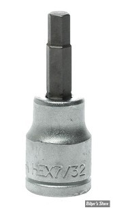 Embout ALLEN / BTR US - 5.6MM / 7/32" - CARRE DE 3/8" - Teng Tools 