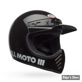 - CASQUE INTEGRAL - BELL - Bullitt Retro Full Face Helmet - COULEUR : NOIR BRILLANT 