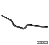 - GUIDON 32MM SUR RISERS 32MM - HAUTEUR : 15.00 CM / 6" - MAGNUM - Mach Moto Handlebar - FLTRX 23UP / SOFTAIL 25UP - NOIR BRILLANT - 4HB-3106