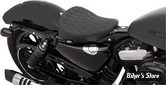 - SELLE DRAG SPECIALTIES - BOBBER SOLO - SPORTSTER 10/22 - NOIR - DIAMOND STITCH / COUTURES : NOIR - 0804-0738