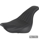 SELLE DUO - SOFTAIL FXLR / FLSB 18UP - SADDLEMEN - PROFILER KNUCKLE - NOIR 