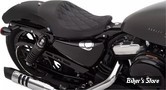 - SELLE DRAG SPECIALTIES - 3/4 SOLO SEAT - SPORTSTER 04/22 - NOIR - DOUBLE DIAMOND / COUTURES : NOIR - 0804-0744