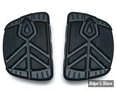 PLATEFORMES - KURYAKYN - Spear Mini Boards without Adapters - SANS ADAPTATEURS - NOIR SATIN - 5653