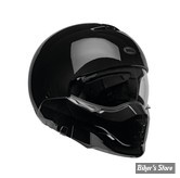 - CASQUE BELL - Broozer Modular Helmet - CONVERTIBLE - COULEUR : NOIR BRILLANT - TAILLE : M