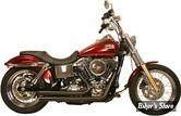 ECHAPPEMENT RUSH - FULL SYSTEM - SHORT STYLE - DYNA 91/05 - STRAIGHT CUT - NOIR