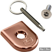 Vis de selle - 1/4"-20 UNC - SADDLEMEN - H-D ATAB Security Seat Screw - ROSE GOLD - 8910RGO