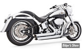 - ECHAPPEMENT - FREEDOM PERFORMANCE - AMENDEMENT - 2 EN 2 - SOFTAIL 86/17 - CHROME