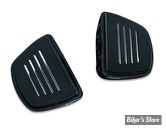 - PLATEFORMES KURYAKYN - PREMIUM - NOIR - SANS EMPREINTE (SPLINED) - MINI BOARDS - CHROME - 7579