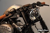 ECLATE N - PIECE N° 38 - COUVRES TUBES DE FOURCHE - CULT WERK - SPORTSTER 1200X/48 10/15 - FINITION : GLOSS BLACK / NOIR BRILLANT