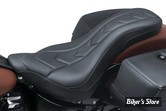- SELLE DUO - MUSTANG - DAYTRIPPER 2-UP ONE-PIECE SEAT - SOFTAIL FLHC 18UP - NOIR - 75884