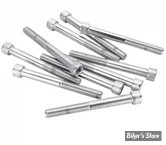 VIS TETE ALLEN / BTR - 3/8-24 X 76.20MM / 3" - COLONY - CHROME - LE PAQUET DE 10 PIECES