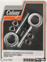 ECLATE O - PIÈCE N° 10 - TENDEURS DE ROUE - 29985-52 / 41531-84T - SPORTSTER 52/78 - CHROME - COLONY