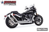- ECHAPPEMENT - FREEDOM PERFORMANCE - SOFTAIL M8 - UPSWEPTS SHARKTAIL - CHROME / EMBOUTS CHROME - HD00763