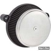 - KIT FILTRE A AIR A.NESS - MILWAUKEE EIGHT TOURING 17UP / SOFTAIL 18UP - STAGE 1 BIG SUCKER AIR CLEANER KIT - LISSE - INOX - 18-344