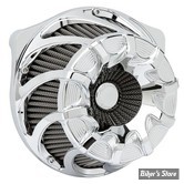 FILTRE A AIR - ARLEN NESS - TOURING 02/07 / SOFTAIL 01/15 / DYNA 04/17 / TWINCAM CARBU CV 99/06 - INVERTED AIR CLEANER KIT - DRIFT - CHROME - 18-982