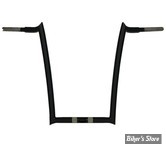 - GUIDON PAUL YAFFE BAGGER NATION - 1 1/4" MONKEY DRAG BARS - TOURING FLHRXS 18/23 / FLTRX/FLTRU/FLTRK  15/23 - HAUTEUR : 40.50CM - NOIR