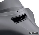 ENJOLIVEUR / INSERT D'ENTREE D'AIR - OEM 61300461DH - Splitstream Vent Trim – Batwing Fairing - NOIR