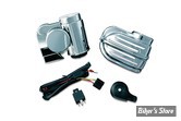 ECLATE K - PIECE N° 04 - KLAXON - KURYAKYN - WOLO® BAD BOY HORN KIT - SUPER DELUXE - CHROME - 7743