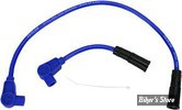 FILS DE BOUGIES -  TAYLOR / SUMAX - SOFTAIL 84/99 / FL, FX 65/86 / DYNA 91/98 / SPORTSTER 71/85 - PRO WIRE - BLEU - 77631
