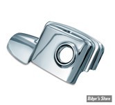 ECLATE J - PIECE N° 18 - CACHE MAITRE CYLINDRE ARRIERE KURYAKYN - TOURING 09UP - CHROME - 7769