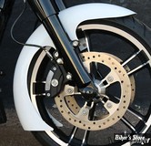 GARDE BOUE AVANT CUSTOM - TOURING 14UP - PAUL YAFFE BAGGER NATION - DEI FRONT FENDER - 16" / 19" - FINITION ENTRETOISES : CHROME - DEI-OEM-14L-C