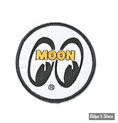 ECUSSON/PATCH - MOONEYES - ROUND  - TAILLE : # 2.95 " ( # 7.5 cm )