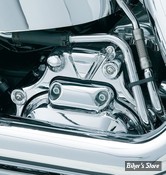 CACHE TRANSMISSION - LATERAL - SOFTAIL 07/17 - TRANSMISSION SHROUDS - KURYAKYN - CHROME - 7878