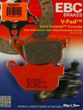 PLAQUETTES - 42836-04 / 42029-07 - ARRIERE - EBC 4 - VPAD - FA387V