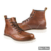 BOTTINES - JOHN DOE MOTORCYCLE - RIDING BOOTS RAMBLER - COGNAC - POINTURE 42