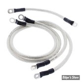 KIT CABLES DE BATTERIE - FL / FLH / FLT 80/88 - ALL BALLS - CLAIR - 79-3007