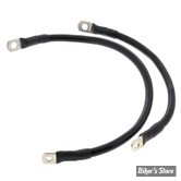 KIT CABLES DE BATTERIE - SPORTSTER 81/03 - ALL BALLS - NOIR - 79-3010-1