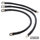 KIT CABLES DE BATTERIE - DYNA 04/09 - ALL BALLS - NOIR - 79-3013-1