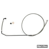 DURITE DE FREIN AVANT (PARTIE HAUTE) - LONGUEUR : 163,80 cm / +2"- OEM 1913689 - INDIAN 15UP - MAGNUM - XR STAINLESS DOT BRAKE LINE - Chrome, Sterling Chromite® II - SSC1416-89