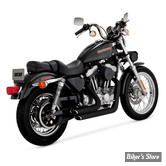  ECHAPPEMENTS VANCE & HINES SHORTSHOTS STAGGERED - SPORTSTER 99/03 - NOIR - 47223