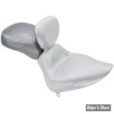 - SELLE MUSTANG - SPORT TOURING SOLO SEAT WITH RIDER BACKREST - SOFTAIL 00/06 - NOIR AVEC DOSSIER : POUF PASSAGER UNIQUEMENT - 79279