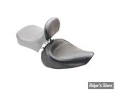 - SELLE MUSTANG - WIDE TOURING SOLO SEAT WITH RIDER BACKREST - DYNA 06/17 - NOIR Avec Dossier - 79358